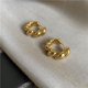 thumbnail image 1 of Pendientes Interware de oro Vintage de Plata de Ley 925 para mujer, pendientes de moda, joyería para prevenir alergias, accesorios de fiesta, regalo, 1 of 2