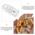 thumbnail image 4 of 200 Pcs Anneaux pour Dreadlocks Anneaux pour Cheveux Creux Dreadlocks Poignets Délicats, 4 of 7