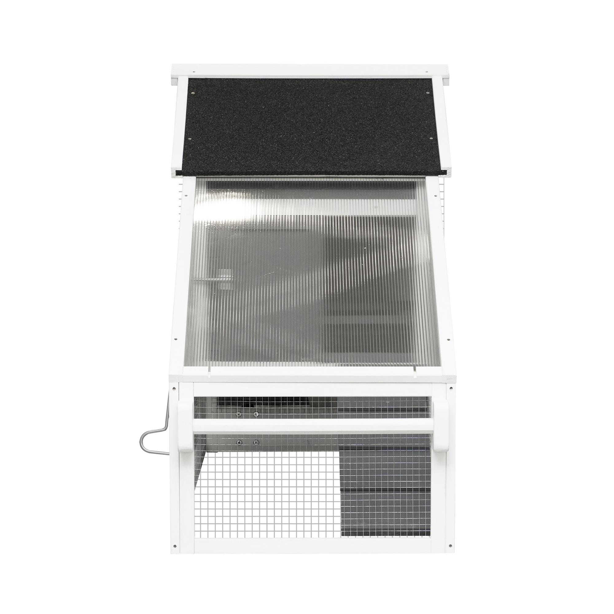 Pefilos 70" Wooden Rabbit Hutch, Large Outdoor Hen House, Bunny Hen Cage with Ventilation Door, Removable Ramp Garden Backyard Pet Poultry House Box, Gray Pefilos 70" Wooden Rabbit Hutch, Large Outdoor Hen House, Bunny Hen Cage with Ventilation Door, Removable Ramp Garden Backyard Pet Poultry House Box, Gray