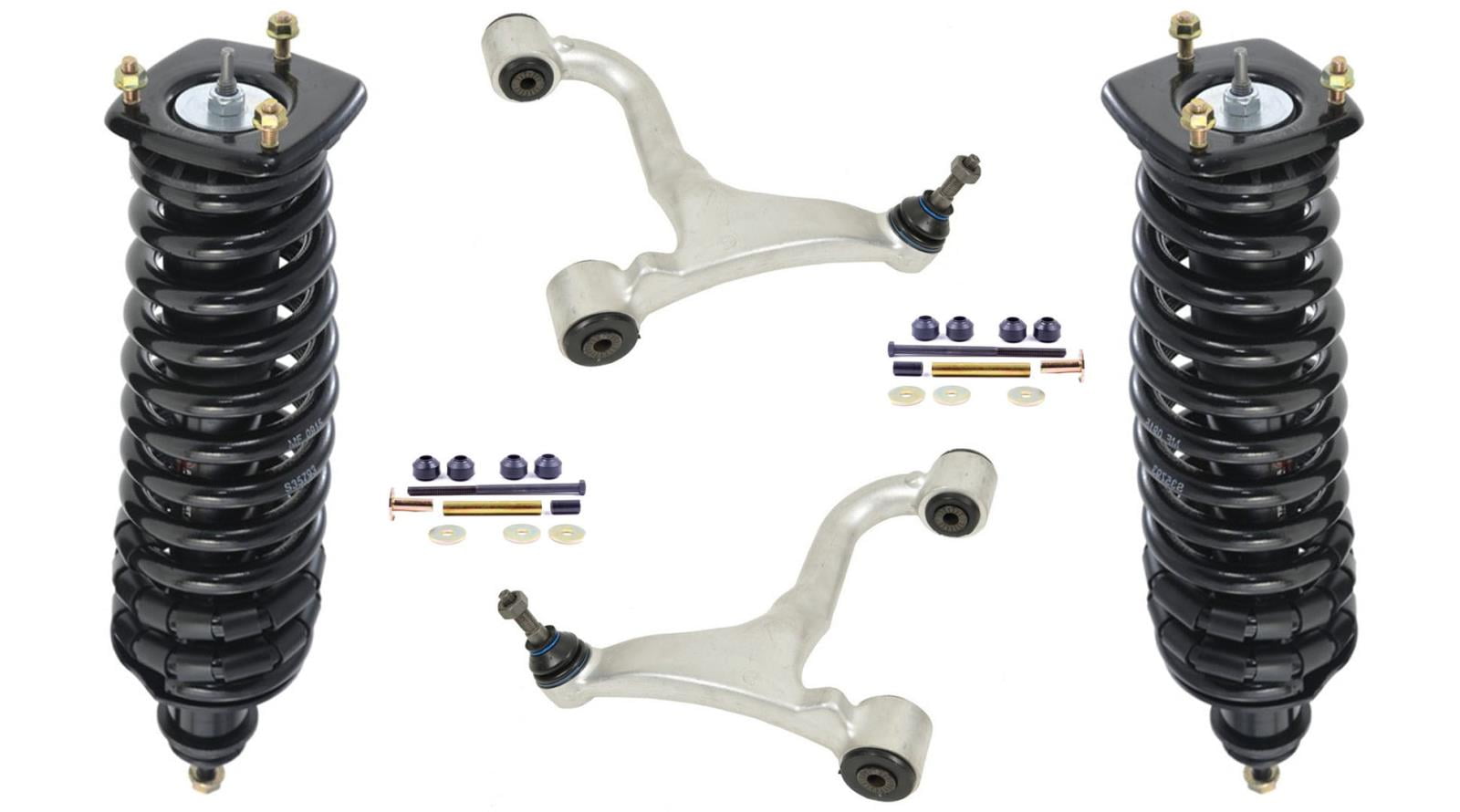 Rear Struts Rear Upper Control Arms and Links Fits 98-03 Mercedes Benz ...