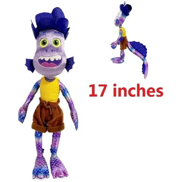 Jinsinto Luca Alberto Peluche, Jouets en Peluche Monstre Marin Alberto Animaux en Peluche Doux Poupée