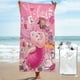 thumbnail image 1 of Toalla de playa de Winnie The Pooh, suave, de secado rápido, resistente a la arena, para piscina, yoga, gimnasio, camping, toallas de baño ligeras, regalo para niños, niñas, niños y adultos, 27,5 x, 1 of 8