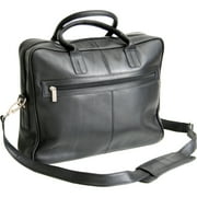 Royce Vaquetta Carrying Case (Briefcase) Notebook, Pen, Cellular Phone, Business Card, Accessories, Black