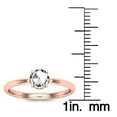 thumbnail image 6 of SuperJeweler 1/2 Carat Rose Cut Diamond Ring in 14 Karat Rose Gold for Women, 6 of 6