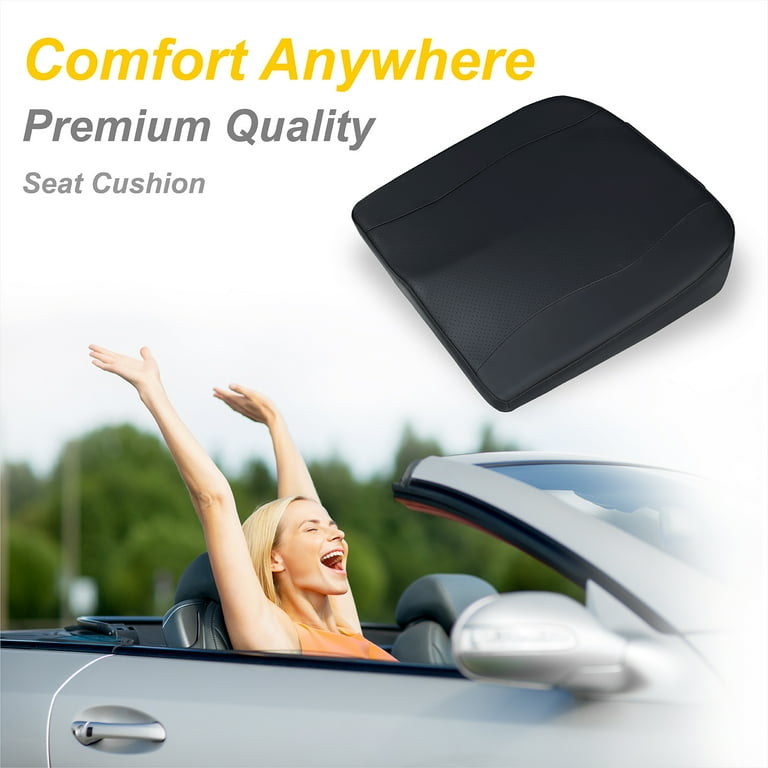 ZYQ Car Seat Cushion, Memory Foam Driver Seat Cushion, Seat