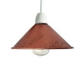 thumbnail image 1 of Vintage Industrial Rustic Red E27 Metal Ceiling Pendant Lamp Shade Retro Loft Hanging Light, 1 of 1