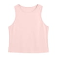 thumbnail image 4 of NinXxx Women's Seamless Yoga Tank Top Soft Athletic Workout Sleeveless Camisole Light Pink XL, 4 of 6