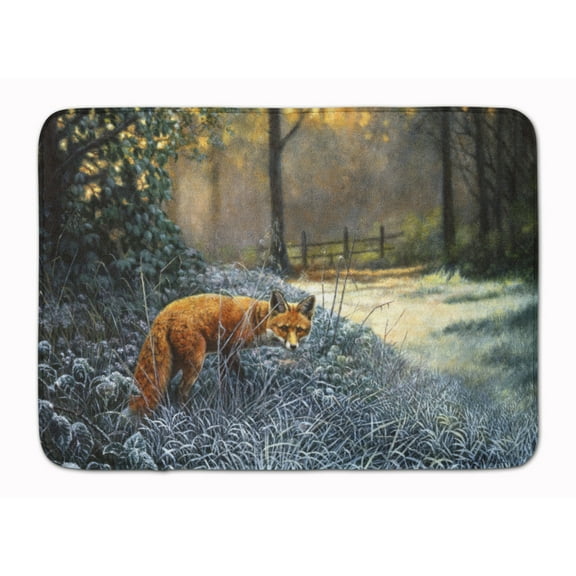 Fox on the Hunt Machine Washable Memory Foam Mat