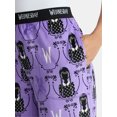 thumbnail image 4 of Wednesday Addams Women’s Pajama Pants, Sizes XS-3X, 4 of 5