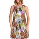 thumbnail image 1 of Disketp Cute Dogs Puppy para Vestido sin Mangas para Mujeres, Vestidos de Verano para Mujeres, Casual y Holgado para la Playa, 1 of 7