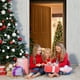 thumbnail image 5 of Christmas Door Cover Decorations Funny Christmas Door Cover Cute Santa Dog Background Suitable For Christmas News Year Party Winter Decorations 70 X 35 Inches, 5 of 6