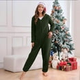 thumbnail image 5 of KinKnit Family Christmas Pajamas Matching Sets 2025 Cozy Flannel Pjs Outfits, Christmas Onesie Themed Costumes for Family, 5 of 6