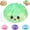 Green, variant on Rare Style Sugar Dumpling Squishy,Glitter Squishies Dumpling, Slow Rising Stress Relief Squeeze Toys with Glitter, Kawaii Bun Shape Sensory Fidget Toys for Teens Adults, Anxiety Relief Desk Toys Gift
