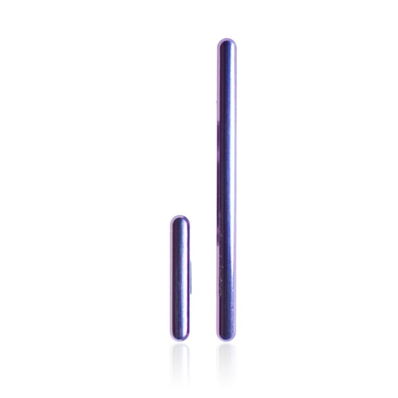Replacement Hard Buttons (Power / Volume) Compatible For Xiaomi Mi 9 SE (Violet)