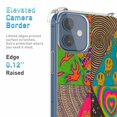 thumbnail image 3 of Hippie Indie Case for iPhone 12 Pro Max,Aesthetic Art Design Pattern Soft TPU Bumper Case Cover, 3 of 5