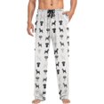 thumbnail image 2 of HPINK-T Mens Pajama Pants German Shorthaired Pointer Men's Pajama Bottoms Sleep Lounge Pj Pants for Men S, 2 of 13