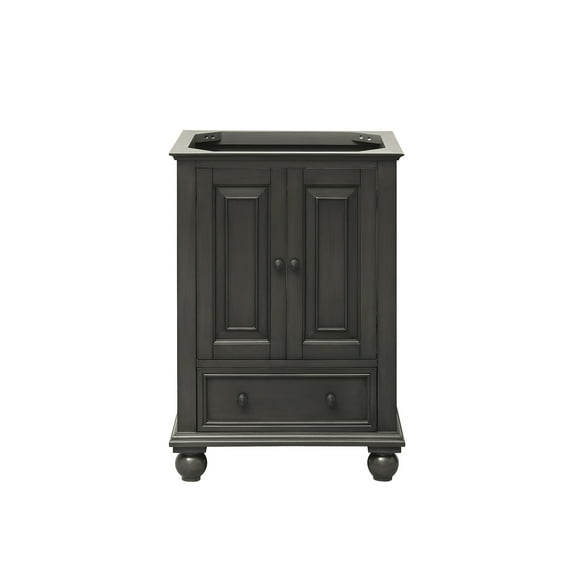 Avanity Thompson-V24 Thompson 24" Single Free Standing Vanity Cabinet Only – - Charcoal