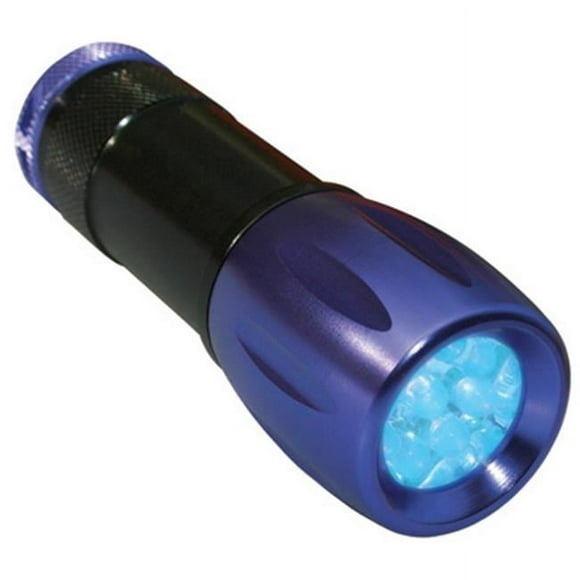 Shawshank Ledz 302481 Scorpion Maître 9 LED Lampe de Poche Lumière Noire UV