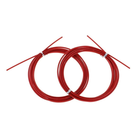 Luwecf Replacement Jump Rope Cable Fastest Competition Speed Rope Cords Red