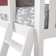 thumbnail image 6 of Max & Lily Loft Bed, Low Solid Wood Twin Loft Bunk Beds for Kids with Ladder and Curtain, 6 of 12