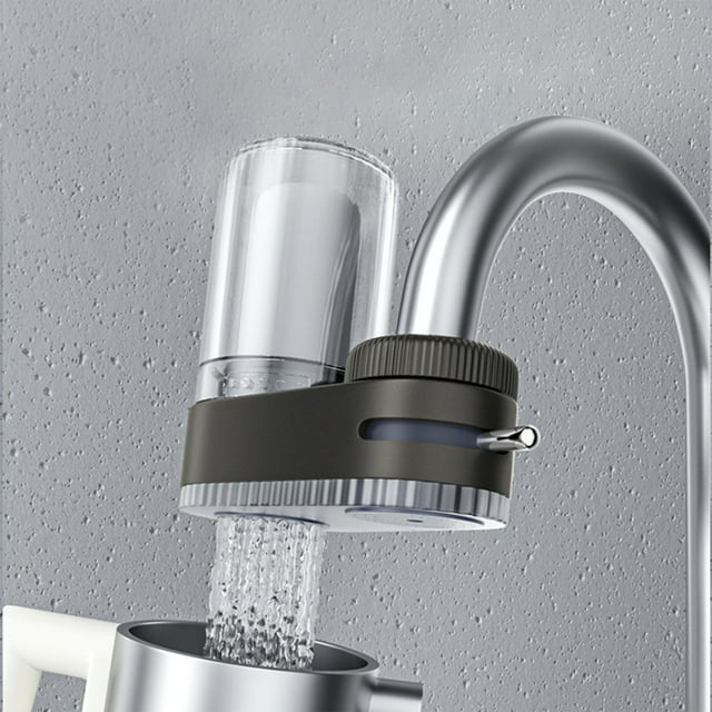 Aparatos de cocina, Electrodomésticos, Filtro de agua para grifo, Sistema de filtrado de agua doméstico, Compatible con grifos estándar, Purificadores de agua, Blanco, 7 Refiltración, 1 unidad