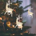 thumbnail image 4 of Mecorevxz Christmas Hanging Lighted Ornaments Crystal Acrylic Reindeer Shaped Christmas Ornaments for Christmas Tree Indoor Home Decor,Christmas Gifts, 4 of 6