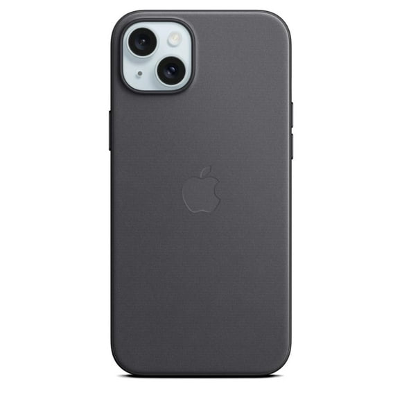 Apple Coque iPhone 15 Plus Finement Tissée avec MagSafe - Noir