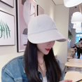 thumbnail image 1 of Gorra con visera Zefei Wu sombrero de pescador que cubre la cara moda para mujer, 1 of 2