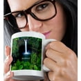 thumbnail image 2 of 3drose, Waterfall on Big Island of Hawaii, 11oz Mug, 2 of 6