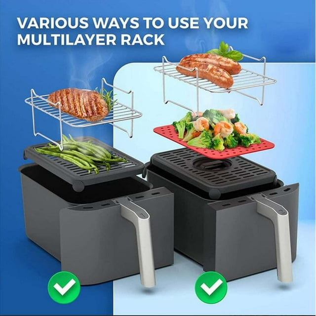 Birdeem Grille de Friteuse en Acier Inoxydable
