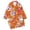 10Orange, variant on REDARER Girls 2 Piece Halloween Pajama Set Notch Collar Long Sleeve Button Top Matching Long Pants Ghost Pumpkin Spider Star Print Casual Home Sleep Loungewear Outfit,13-14 Years
