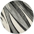 thumbnail image 5 of SAFAVIEH Retro Travis Abstract Runner Rug, Light Grey/Ivory, 2'3" x 11', 5 of 11
