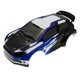 thumbnail image 5 of Carrocería de coche de deriva RC 1:12, carrocerías de vehículos RC, piezas de repuesto fáciles de instalar, accesorios para vehículo de control remoto azul blanco, 5 of 8