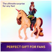 Unicorn Academy, Cinder's Campfire Set, Valentina Doll & Unicorn with Articulated Legs