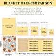 thumbnail image 5 of Yibo Cute Hedgehog Blanket Flannel Soft and Comfortable Anti-static Bed Sofa Blanket, 5 of 9