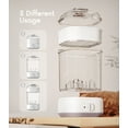 thumbnail image 4 of Grownsy Baby Bottle Steam Sterilizer with Timer for Baby Bottles, Pacifiers, Pump Part,Toys White, 4 of 7
