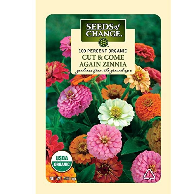 SOC Flower Cut & Come Again Zinnia - Walmart.com