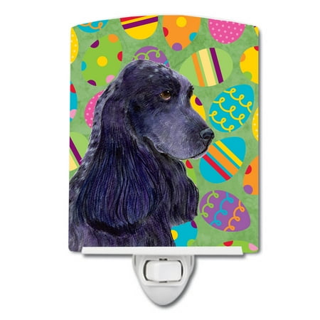 

Caroline s Treasures SS4816CNL Cocker Spaniel Easter Eggtravaganza Ceramic Night Light 6x4x3 multicolor