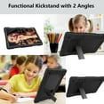 thumbnail image 6 of FIEWESEY Case for Samsung Galaxy Tab A8 10.5 Inch(SM-X200/X205/X207)Tablet,Three Layer Hybrid Kids Protective Case with Kickstand for Samsung Galaxy Tablet A8 10.5"(2022 Released)(Black/Black), 6 of 6