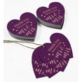 thumbnail image 5 of Inkdotpot Thank You From The New Wedding Bottle Tag Real Rose Gold Foil Favor Hang Tags Pack Of 50, 5 of 6
