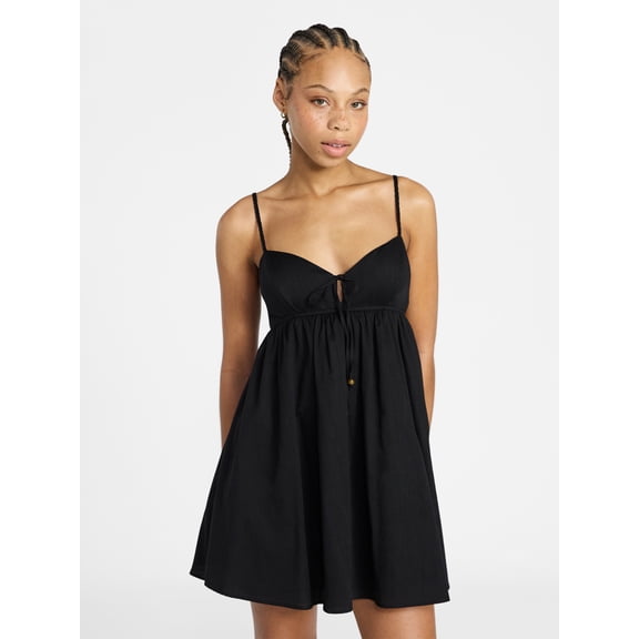 No Boundaries Cami A Line Dress, Women's XXS-XXL