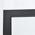 thumbnail image 3 of Vinnova Tafalla Glass & Aluminum Panel with Framed Fixed in Clear/Matte Black, 3 of 5