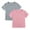 Pink & Gray, variant on MYGBCPJS 3 Pack Boys T-Shirts Toddler Summer Soft Modal T Shirt Little Kids Short Sleeve Crew Neck Tee Tops