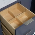 thumbnail image 6 of Stockholm 60" Double Bathroom Vanity with Marine Gray Cabinet and Engineered Marble Top, 6 of 7