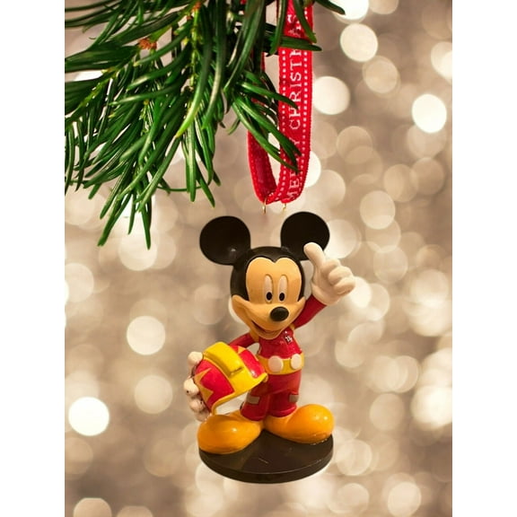 ORNAMENT DISNEY MICKEY MOUSE ROADSTER RACERS Figure Figurine Charm Dangler New