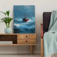 thumbnail image 5 of Qisvanset 12x16 Inch Sunset Wildflower Meadow Canvas Print Wall Art, 5 of 5