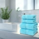 thumbnail image 5 of pstuiky Toalla de baño lisa multicolor suave y absorbente para el hogar, 5 of 6