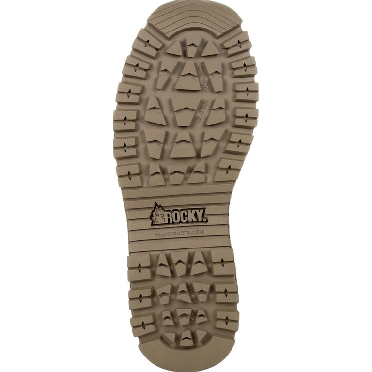 Rocky Portland 8" Side Zip Composite Toe Work Boot - Waterproof & Slip Resistant