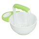 thumbnail image 5 of Tazón de Puré de Alimentos para Bebés, Tazón de Mano de Mano, Texturizado, No ES Un Fondo, Superficie Lisa de Fondo para Puré de Verduras para Puré de Frutas para Puré de, 5 of 7