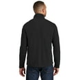 thumbnail image 2 of Port Authority Microfleece 1/2Zip Pullover (F224) Black, XS, 2 of 3
